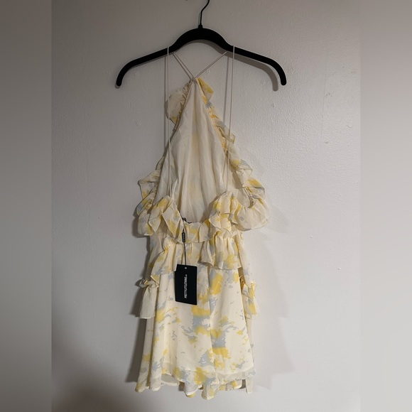 PLT Pale Yellow Ruffle Dress - Picture 2 of 3